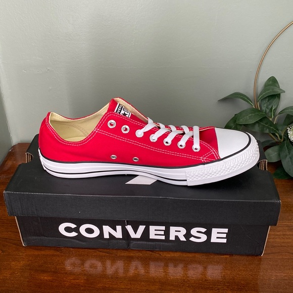 Converse All Star Ox, Red, size men’s 11 NIB - Picture 1 of 4